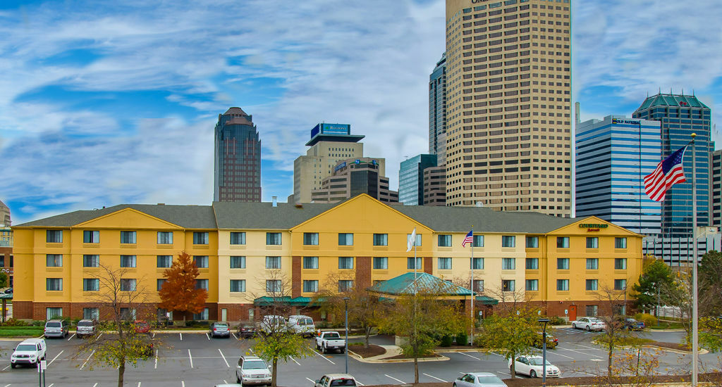 Courtyard Indianapolis At The Capitol Hotell Exteriör bild